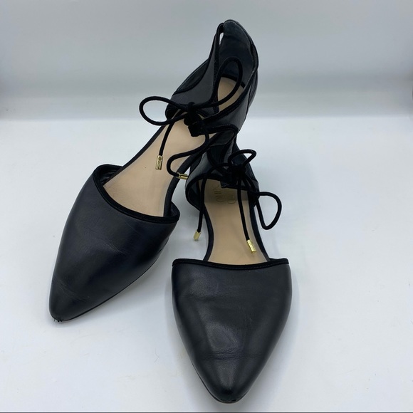 Franco Sarto Cut Out Sandal Flats - Picture 1 of 5
